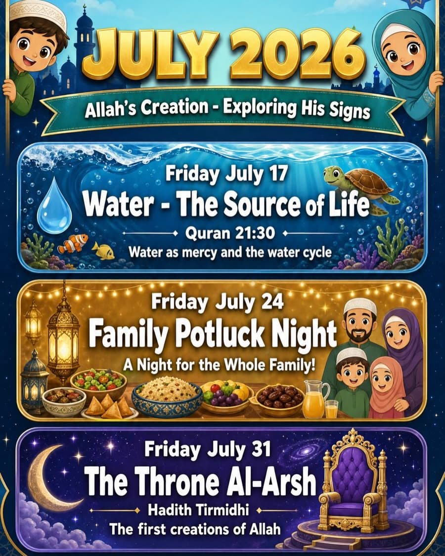 Event flyer for Family Potluck